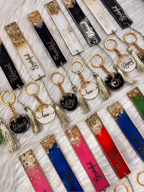 Accessories - Bookmark and  Keychain set Assortment in assorted color